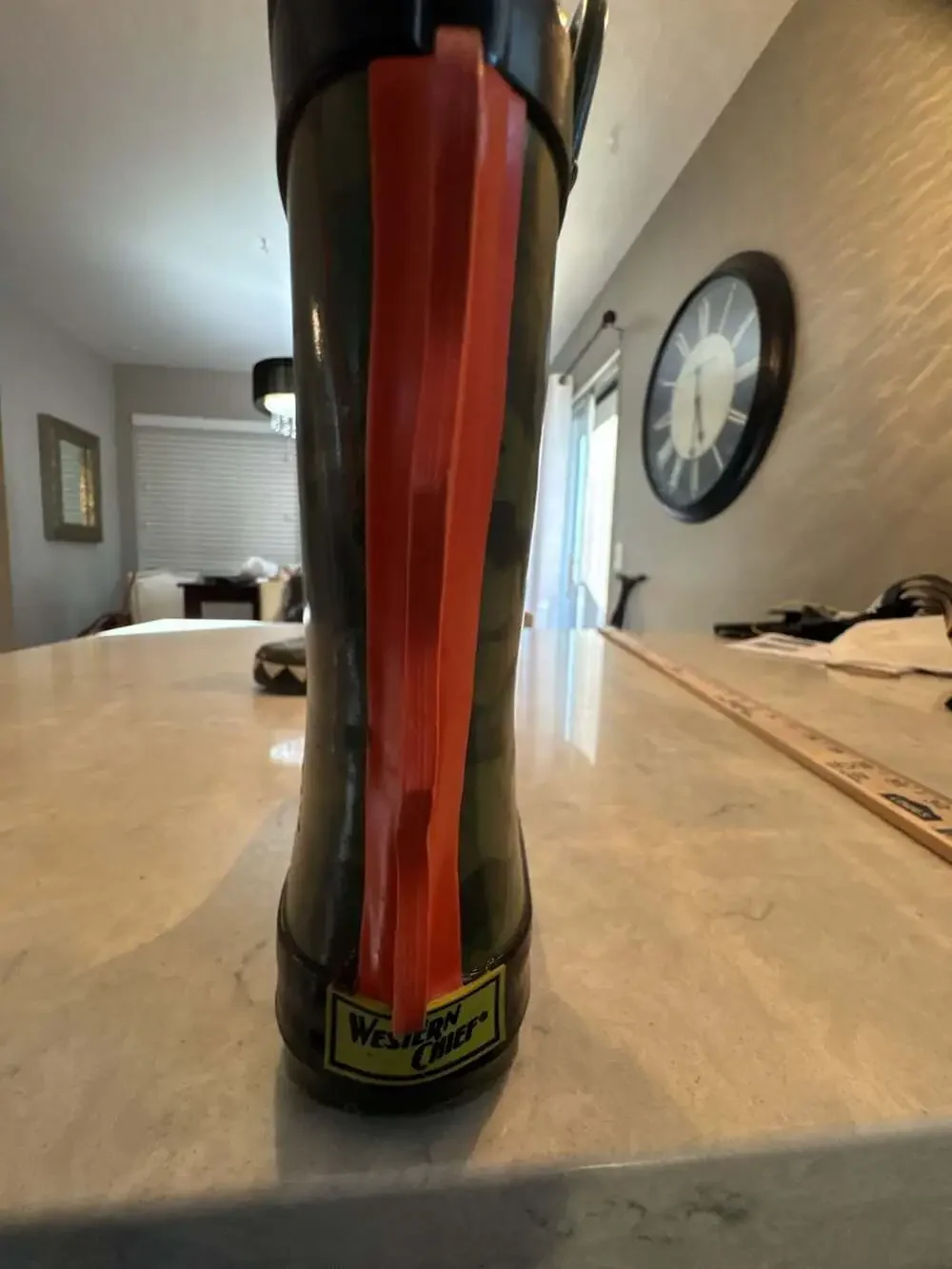 Western Chief Camo Dinosaur Waterproof Rain Boots Kids Size 9/10